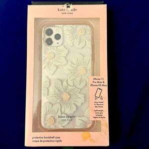 iPhone 11 Pro Max and iPhone XS Max Kate spade protective hard shell case floral